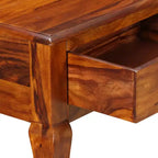 Console Table en Bois d'Acacia Naturel Massif - Marron Moyen