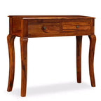 Console Table en Bois d'Acacia Naturel Massif - Marron Moyen