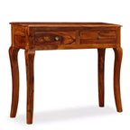 Console Table en Bois d'Acacia Naturel Massif - Marron Moyen