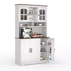 Meuble de garde-manger, Meuble de cuisine avec portes vitrées, Salle à manger