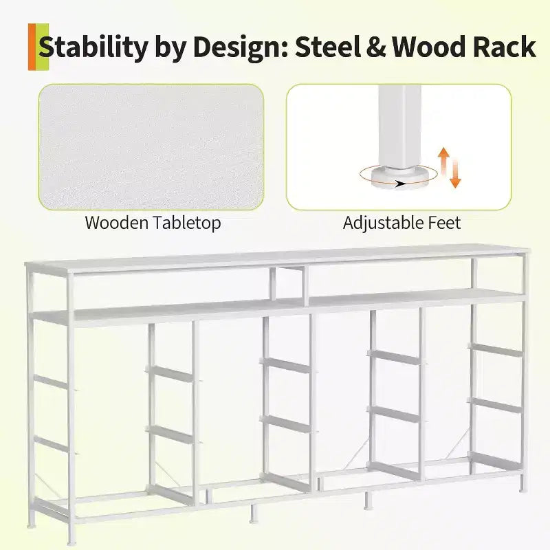 63'' Long Dresser for Living Room,12 Drawers Fabric Dresser TV Stand for Bedroom, Chest of Drawers with Open Shelves