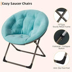 Fauteuil papillon portable et confortable, en fausse fourrure douce, grand format, aucun assemblage requis, pour chambre à coucher, salon, dortoir, pour enfants, adolescents et adultes