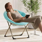 Fauteuil papillon portable et confortable, en fausse fourrure douce, grand format, aucun assemblage requis, pour chambre à coucher, salon, dortoir, pour enfants, adolescents et adultes