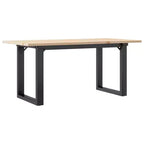 Table basse O-Frame en pin massif et acier
