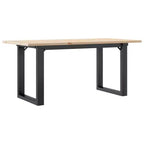 Table basse O-Frame en pin massif et acier