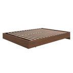 Queen Alibi Platform Bed Walnut - Nexera