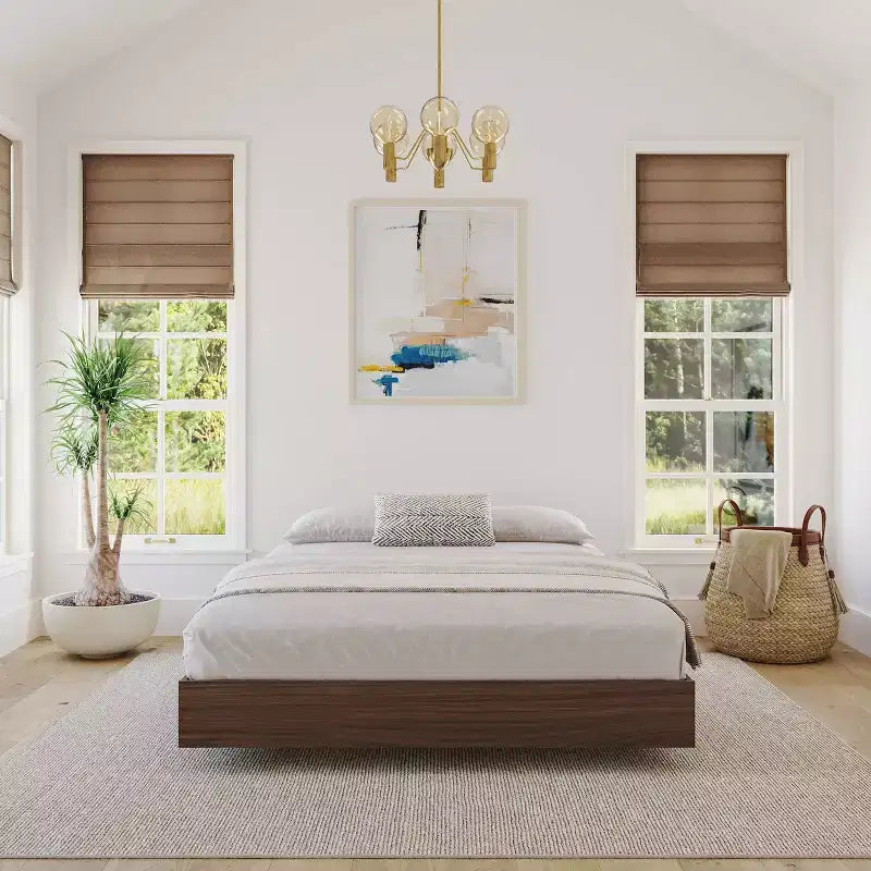 Platform Bed Walnut