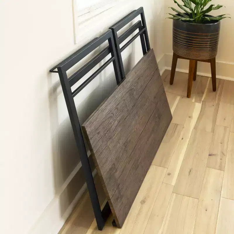 Rustic Home Office Folding Computer Desk - 40"