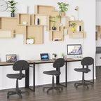 Bureau informatique pliant rustique - 100 cm