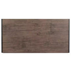 Bureau informatique pliant rustique - 100 cm