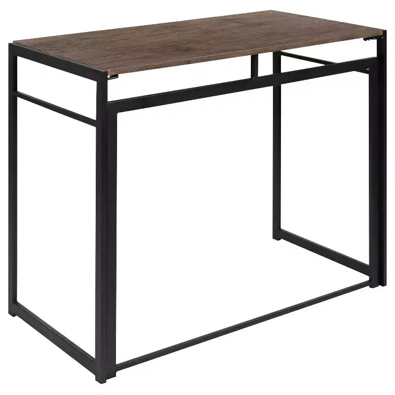 Rustic Home Office Folding Computer Desk - 40"