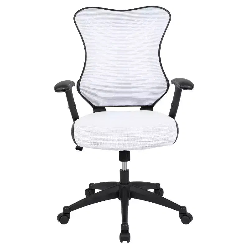 Flash Furniture High Back Designer Mesh Executive Swivel Ergonomic Office Chair with Adjustable Arms