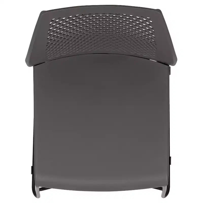 Flash Furniture HERCULES Series 661 lb. Capacity Stack Chair with Air-Vent Back and Powder Coated Sled Base