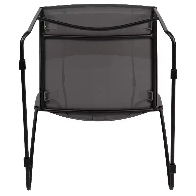 Flash Furniture HERCULES Series 661 lb. Capacity Stack Chair with Air-Vent Back and Powder Coated Sled Base