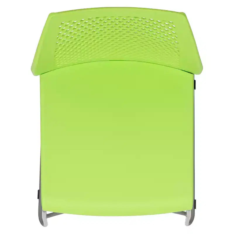Flash Furniture HERCULES Series 661 lb. Capacity Stack Chair with Air-Vent Back and Powder Coated Sled Base