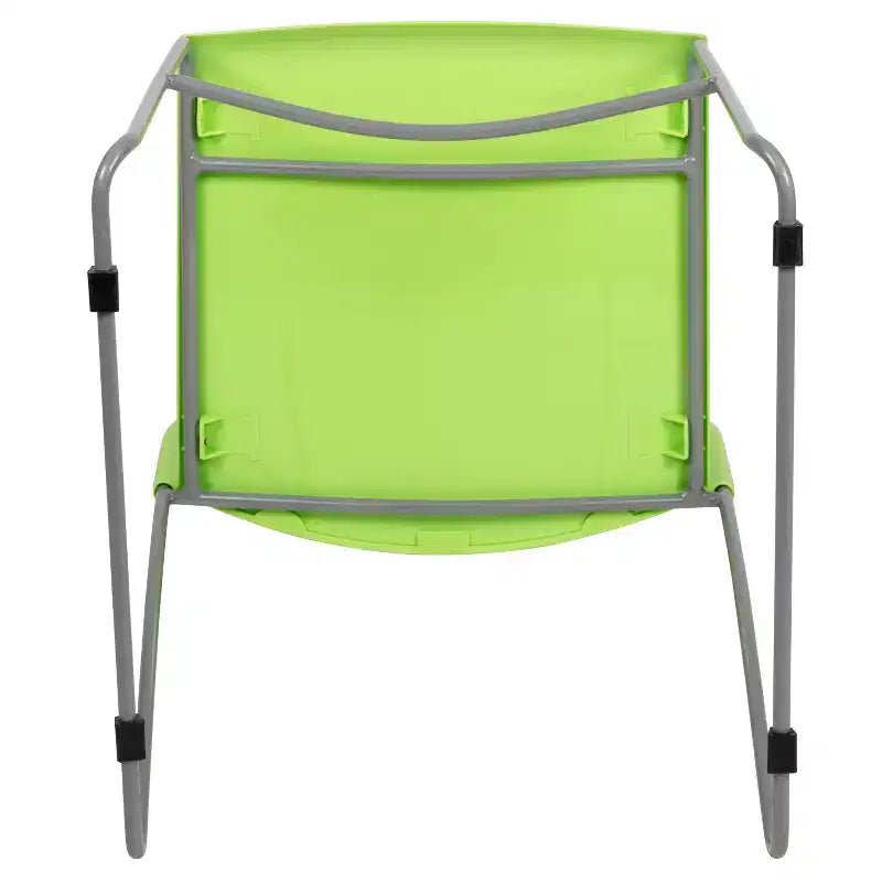 Flash Furniture HERCULES Series 661 lb. Capacity Stack Chair with Air-Vent Back and Powder Coated Sled Base
