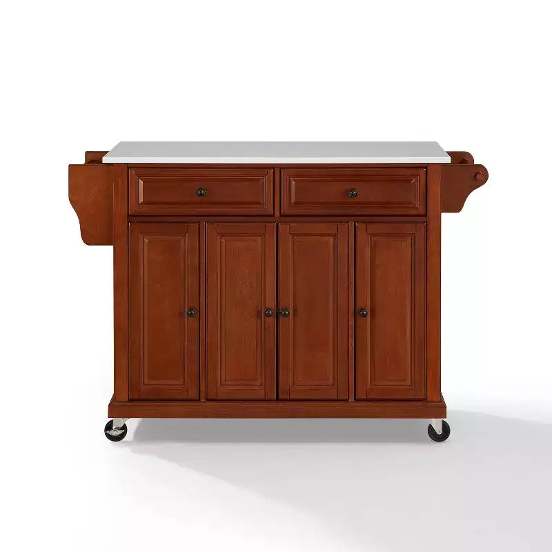 Full Size Granite Top Kitchen Cart - Crosley