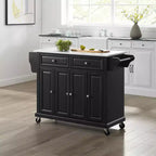 Desserte de cuisine grand format avec plateau en granit - Crosley