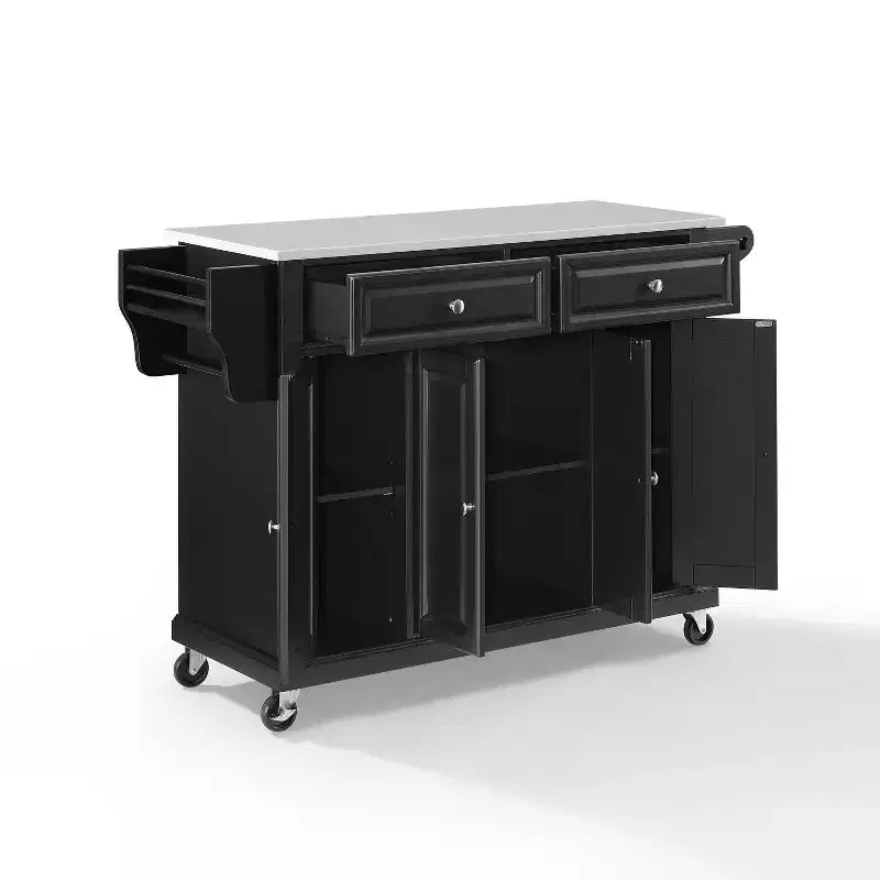 Full Size Granite Top Kitchen Cart - Crosley
