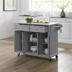 Desserte de cuisine grand format avec plateau en granit - Crosley