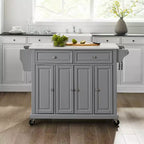 Desserte de cuisine grand format avec plateau en granit - Crosley