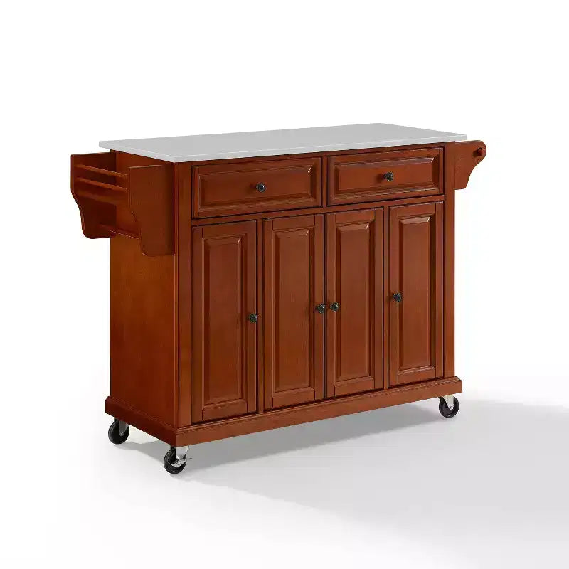 Full Size Granite Top Kitchen Cart - Crosley