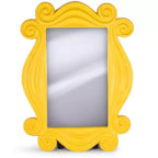 Ukonic Friends TV Show Yellow Peephole Frame Door Mirror Replica | 15 x 11 Inches
