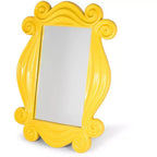 Réplique de miroir de porte cadre judas jaune de l'émission télé | 38 x 28 cm