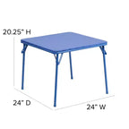 Table de jeu et d'activités pliante pour enfants - Table pour tout-petits pour garderie