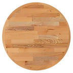 Plateau de table rond style billot de boucher - Plateau de table de restaurant