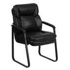 Fauteuil de réception exécutif avec support lombaire et piètement luge
