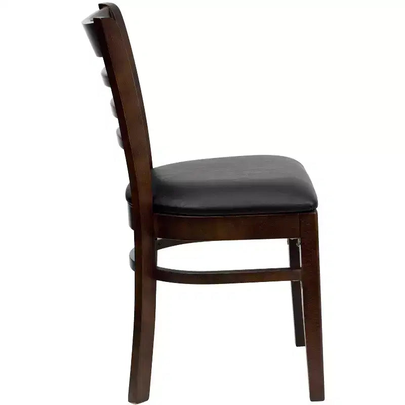 Emma and Oliver Ladder Back Wooden Restaurant Dining Chair