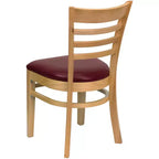 Chaise de salle à manger en bois à barreaux Emma et Oliver