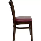 Chaise de salle à manger en bois à barreaux Emma et Oliver