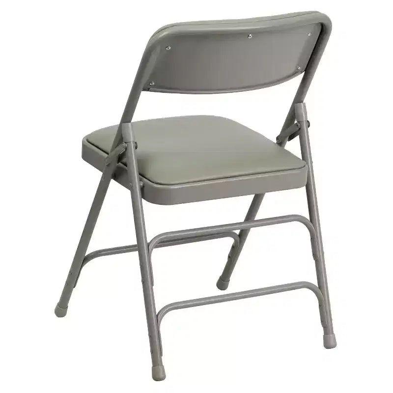 Emma and Oliver 4 Pack Home & Office Portable Party Events Padded Metal Folding Chair