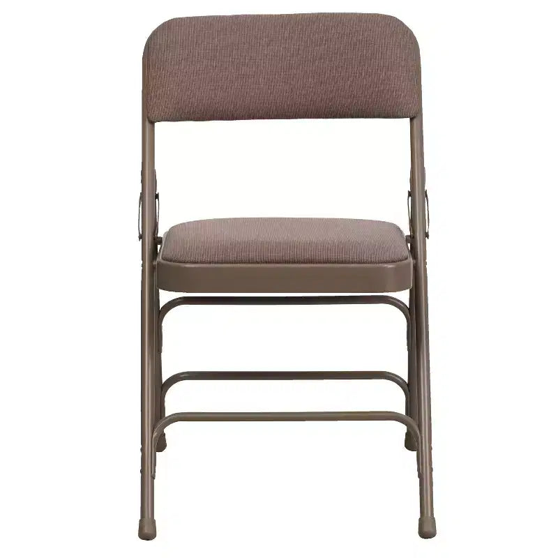 Emma and Oliver 4 Pack Home & Office Portable Party Events Padded Metal Folding Chair