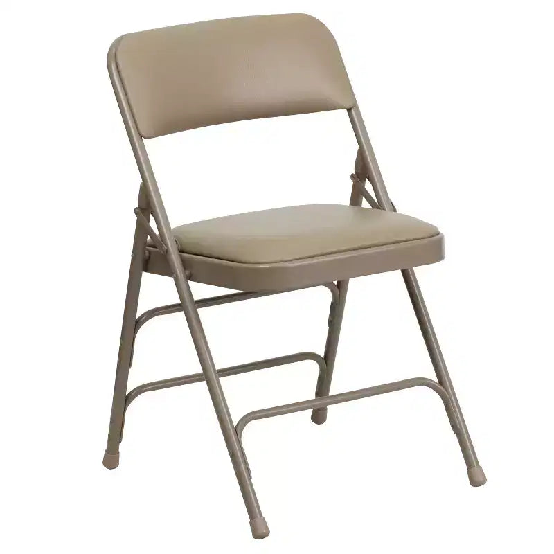 Emma and Oliver 4 Pack Home & Office Portable Party Events Padded Metal Folding Chair