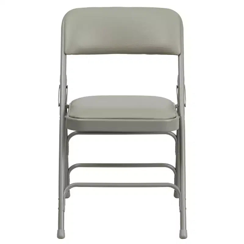Emma and Oliver 4 Pack Home & Office Portable Party Events Padded Metal Folding Chair