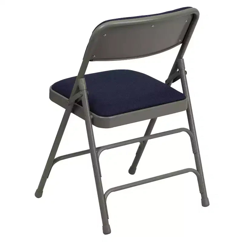 Emma and Oliver 4 Pack Home & Office Portable Party Events Padded Metal Folding Chair