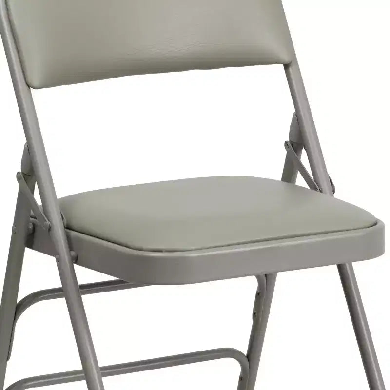Emma and Oliver 4 Pack Home & Office Portable Party Events Padded Metal Folding Chair