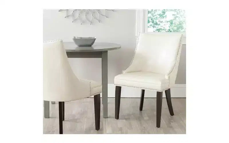 Afton 20 H Side Chair With Nail Head Trim (Set of 2) - MCR4715 - Safavieh Couture