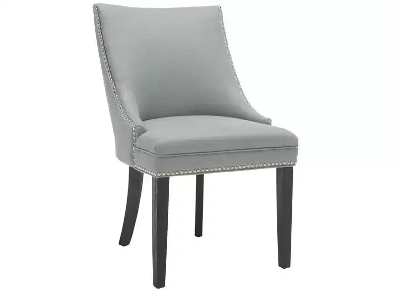 Afton 20 H Side Chair With Nail Head Trim (Set of 2) - MCR4715 - Safavieh Couture