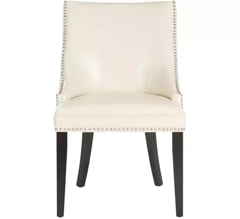 Afton 20 H Side Chair With Nail Head Trim (Set of 2) - MCR4715 - Safavieh Couture