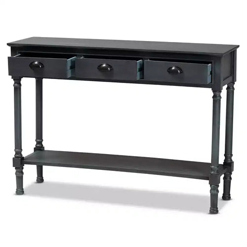 3 Drawer Entryway Console Table