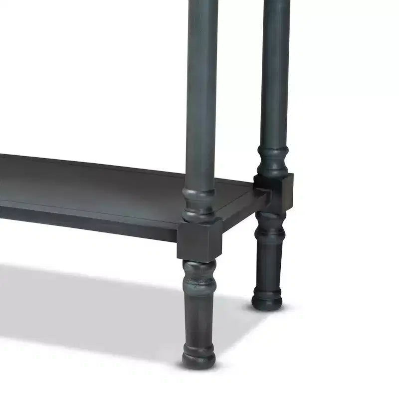 Garvey Wood 3 Drawer Entryway Console Table - Baxton Studio