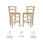 Tabourets de bar hauteur comptoir Emilo