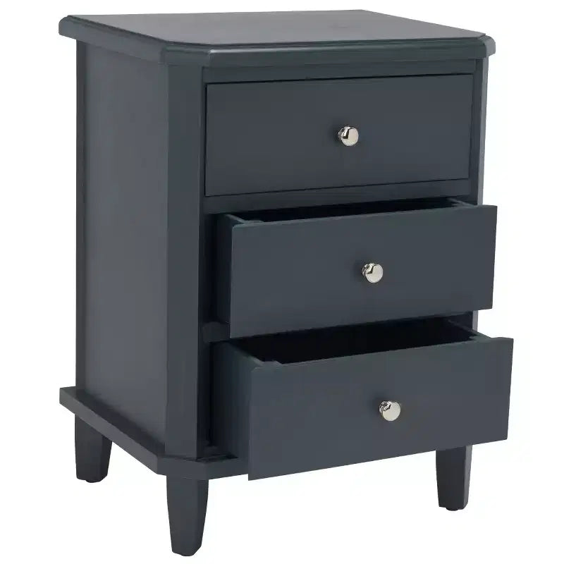 Joe Night Stand - AMH6629B - Dark Teal - Safavieh Couture