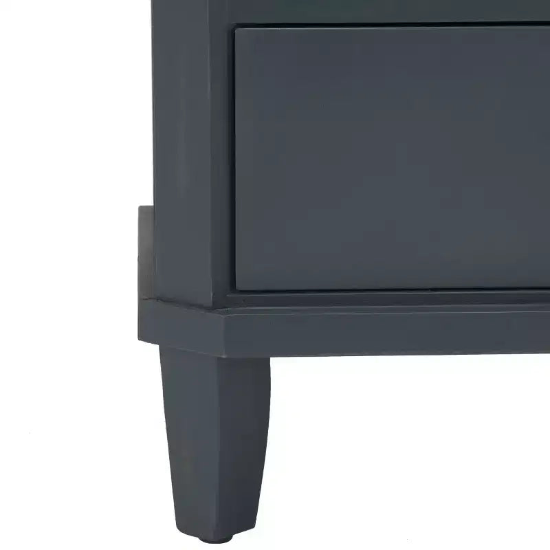 Joe Night Stand - AMH6629B - Dark Teal - Safavieh Couture