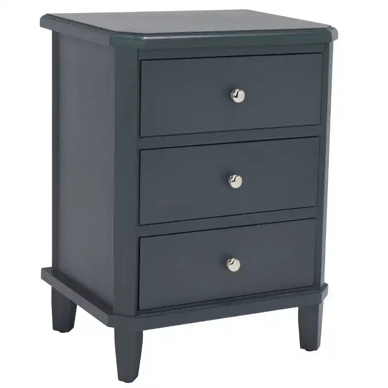 Joe Night Stand - AMH6629B - Dark Teal - Safavieh Couture