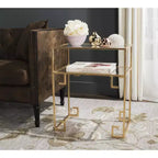 Table d'appoint - Doré/Miroir